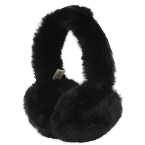 UGG | Accessories | Ugg Faux Fur Earmuffs Black | Poshmark